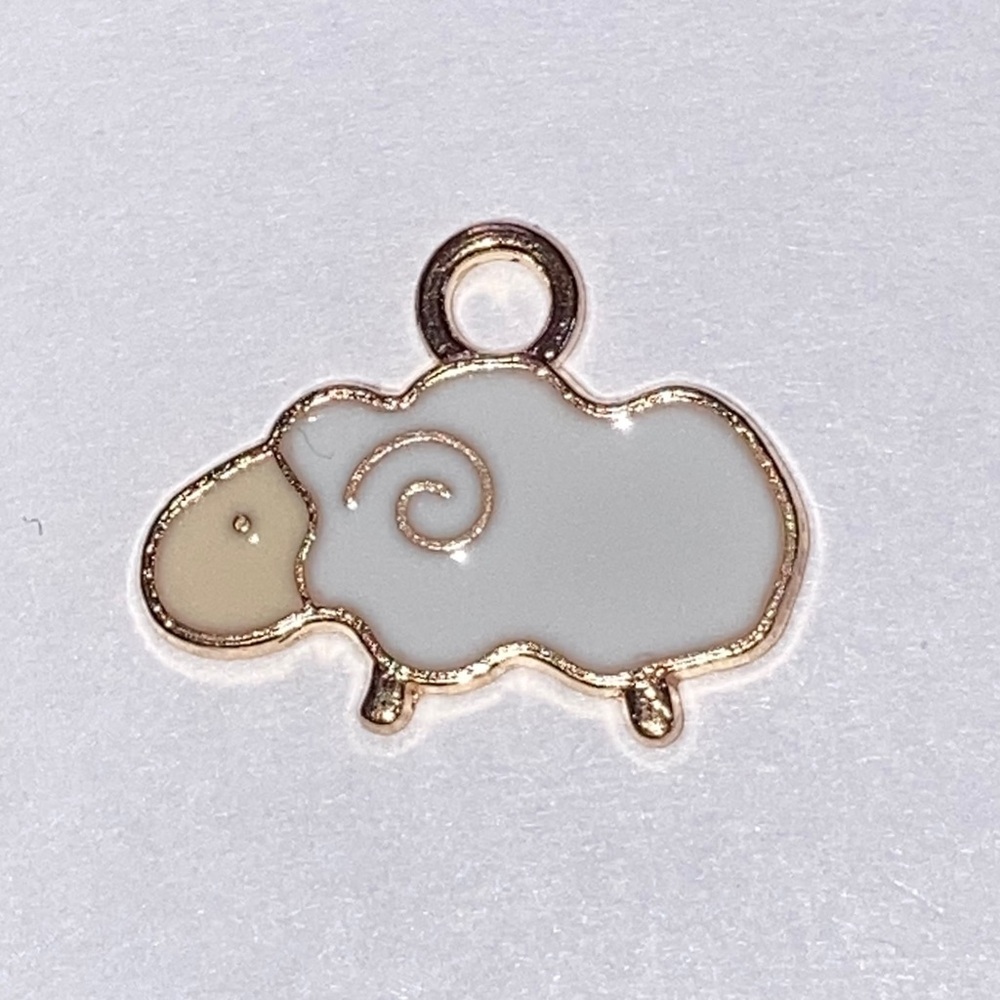 Charm jewelry making necklace bracelet ring baubles keychain ID tag lanyard